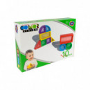 Bloques Color Vision Infantil 10 Piezas  GAME MOVIL
