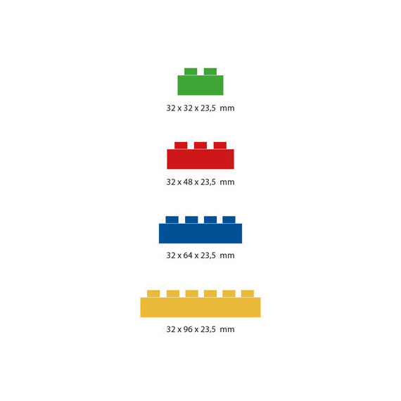 Bloques Combis 56 Piezas  GAME MOVIL