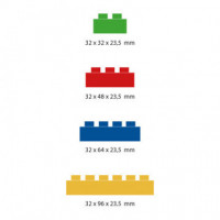 Bloques Combis 56 Piezas  GAME MOVIL