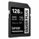 LEXAR Sd Plata Plus UHS-1 128GB V30 R205/W150MB/S