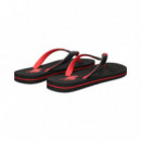 Flip Flop Rojo+negro  POLO RALPH LAUREN