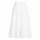 KARL LAGERFELD - Poplin Skirt - 100 - A2W12005/100