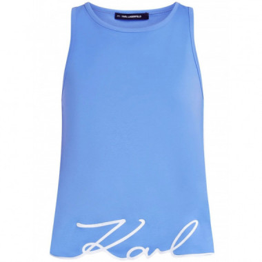 KARL LAGERFELD - Signature Hem Tank Top - 1LE - A2W17066/1LE