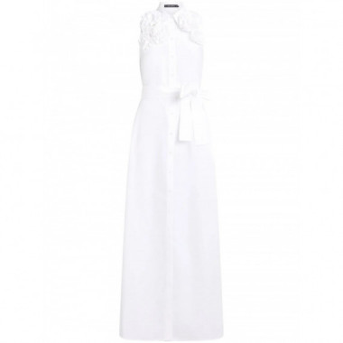 KARL LAGERFELD - Flower Shirt Dress - 100 - A2W13004/100