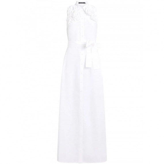 KARL LAGERFELD - Flower Shirt Dress - 100 - A2W13004/100