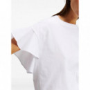 KARL LAGERFELD - Fabric Mix T Shirt - 100 - A2W17063/100