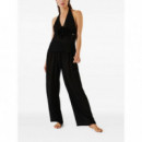 KARL LAGERFELD - Karl Dna Plisse Beach Trousers - DW1 - A2W46008/DW1