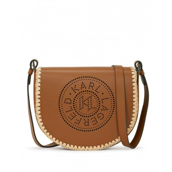 KARL LAGERFELD - K Circle Saddle Raffia Whip - 1AN - A2W30016/1AN