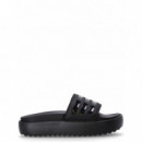 ADIDAS ORIGINALS - Adilette Platform - Cblack Cblack Cblack - HQ6179/CBLACK Cblack Cblack