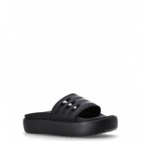 ADIDAS ORIGINALS - Adilette Platform - Cblack Cblack Cblack - HQ6179/CBLACK Cblack Cblack