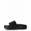 ADIDAS ORIGINALS - Adilette Platform - Cblack Cblack Cblack - HQ6179/CBLACK Cblack Cblack