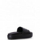 ADIDAS ORIGINALS - Adilette Platform - Cblack Cblack Cblack - HQ6179/CBLACK Cblack Cblack