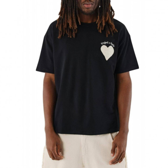Camiseta PROJECT X PARIS Corazón Black