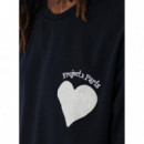 Camiseta PROJECT X PARIS Corazón Black