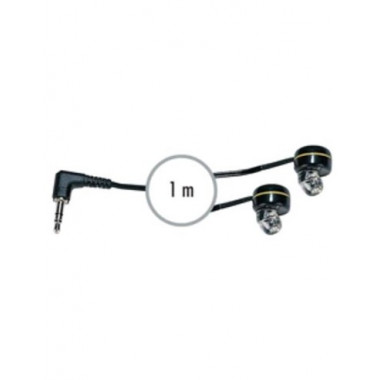 FONESTAR Mini Auricular Estereo Hifi Ergonomico Negro Bulk FA-255 Individual