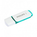 PHILIPS Pendrive 8GB 2.0 Blanco Snow
