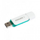 PHILIPS Pendrive 8GB 2.0 Blanco Snow