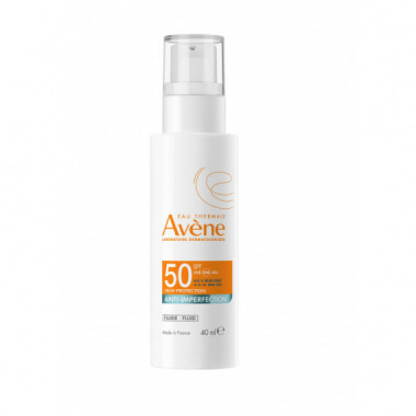 AVENE SOLAR FLUIDO ANTI-IMPERFECCION SPF50 40 ML