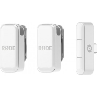 Micrófono Inalámbrico RODE Wireless Micro Usb-c Blanco