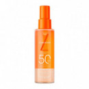 Sun Beauty Sun Body Water SPF50 Protector Solar Corporal en Spray  LANCASTER