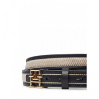 Cinturones Th Logo 2.5 Canvas  TOMMY HILFIGER