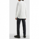 Camisa Pique TOMMY HILFIGER Knitted Blanco