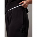 Raised Embroidery Ck Jog Pant Ck Black  CALVIN KLEIN