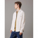 Chambray Shirt Moonbeam  CALVIN KLEIN