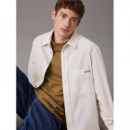 Chambray Shirt Moonbeam  CALVIN KLEIN