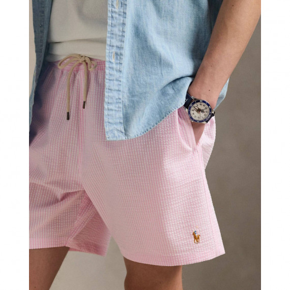 Rec Poly Seersucker-traveler Short Seers  RALPH LAUREN