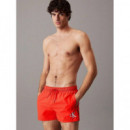 Short Drawstring Fashion Flaming Chili  CALVIN KLEIN