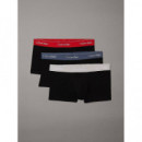 Low Rise Trunk 3PK B- Vint Ind, Micro Ch  CALVIN KLEIN