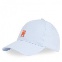 Th Imd Color 6 Panel Cap Sweet Blue  TOMMY HILFIGER - Guanxe Atlantic Marketplace