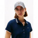 Th Premium Beach Cap Space Blue  TOMMY HILFIGER