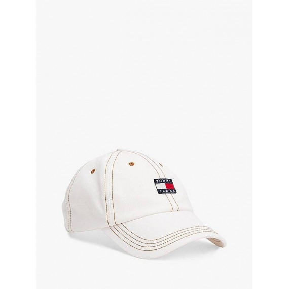 Tjw Heritage Denim Cap Ecru  TOMMY HILFIGER