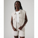 Chaquetas Mujer Chaleco Levi's® Shrunken 90'S Crystal Gray  LEVI'S