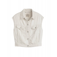 Chaquetas Mujer Chaleco Levi's® Shrunken 90'S Crystal Gray  LEVI'S