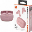 Auriculares BLUETOOTH JBL Wave BEAM2 Cancelación de Ruido Rosa
