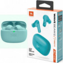 Auriculares BLUETOOTH JBL Wave BEAM2 Cancelación de Ruido Azul