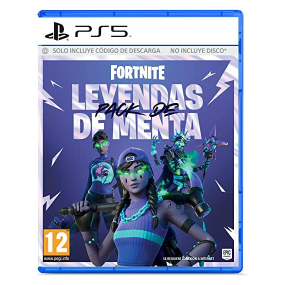 PS5 Fortnite: Pack de Leyendas de Menta (codigo de Descarga)  SONY PS5
