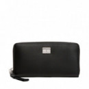 Cartera con Insignia y Cremallera  TOMMY HILFIGER