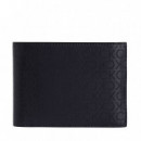 Cartera Sleek Trifold 10CC con Monedero  CALVIN KLEIN