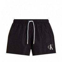 Bañador Corto con Cordón - Ck Monogram  CALVIN KLEIN