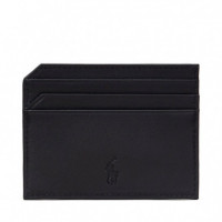 Tarjetero de Cuero Liso  RALPH LAUREN