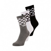 Pack de 3 Calcetines Classic Check Crew  VANS