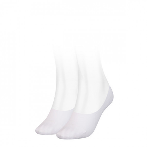 Invisibles Th Bipack Women Footie 2P White  TOMMY HILFIGER