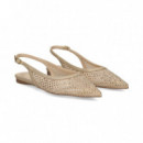 Bailarina sin Talon Regilla+strass Oro  EXE