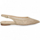 Bailarina sin Talon Regilla+strass Oro  EXE