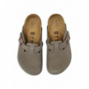 BIRKENSTOCK - Boston Kids Bfbc Stone - Stone - 1029357/STONE