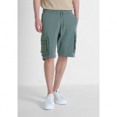 Pantalon Cortos de Sudadera Verde Muschi  ANTONY MORATO